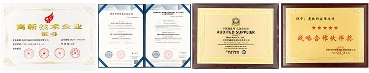 6 Our honor and certification