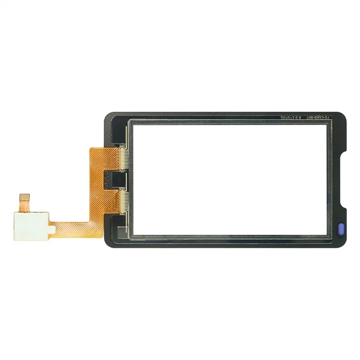 Transparent capacitive touch screen
