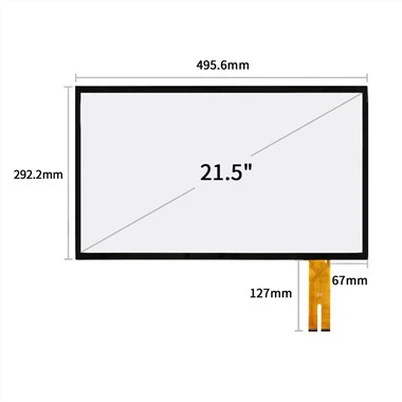 21.5 ইঞ্চি PCAP টাচ স্ক্রিন কাস্টমাইজ করুন
